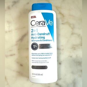 CeraVe 2-in-1 Anti-Dandruff Hydrating Shampoo & Conditioner